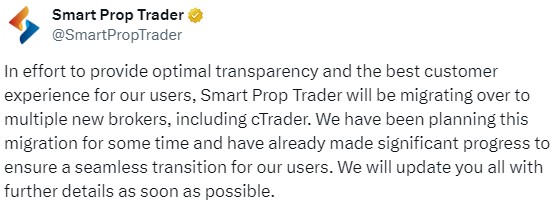 独家：自营交易公司Smart Prop Trader转向新的