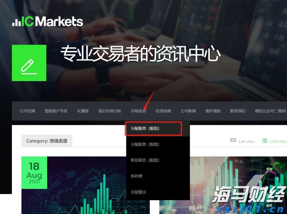 IC MARKETS道琼斯30指数股息是多少