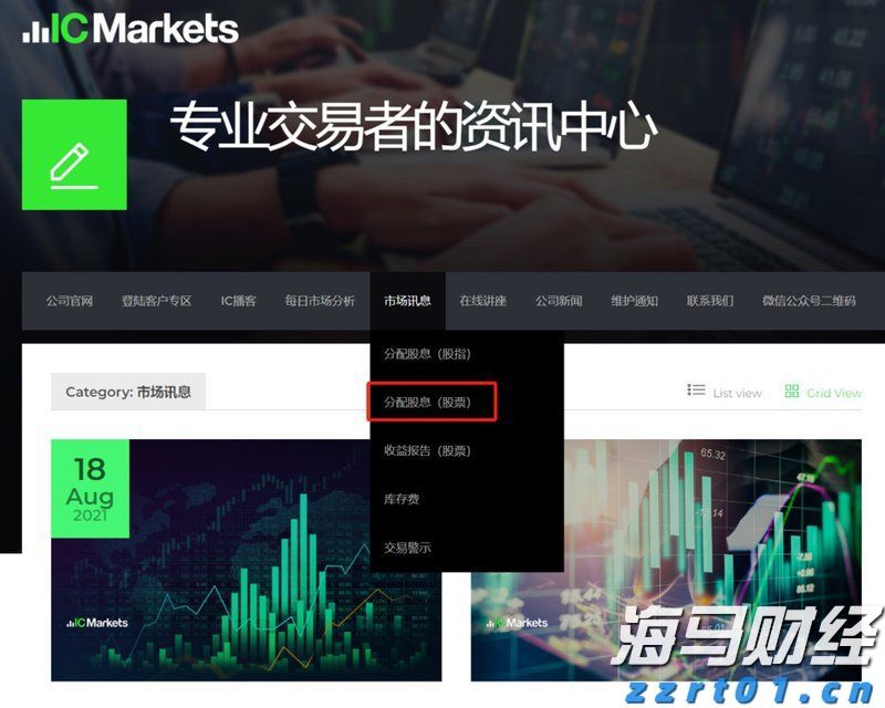 IC MARKETS股票股息是多少