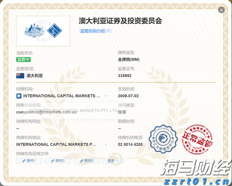 IC MARKETS监管是哪里