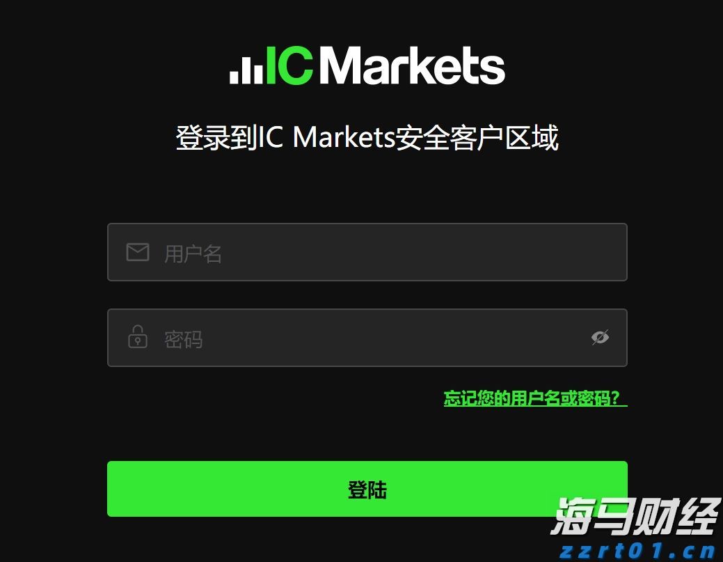 IC MARKETS MT4电脑PC端下载登录流程