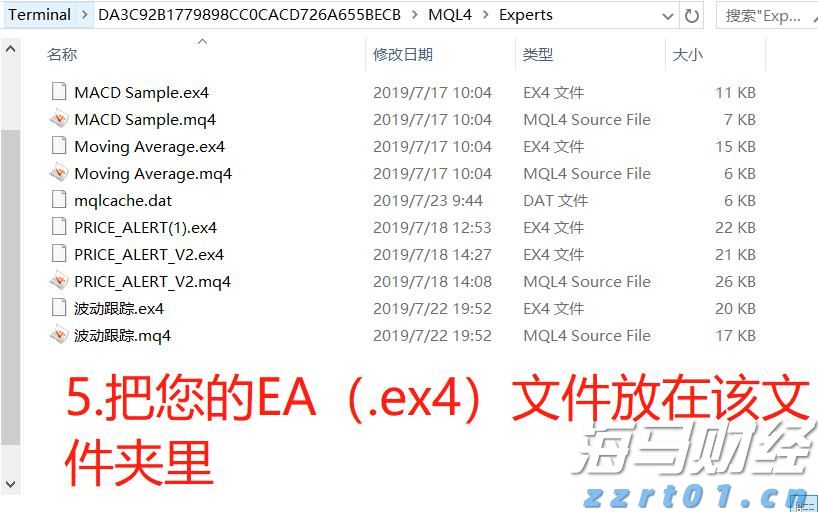 嘉盛MT4如何挂EA（图文详解）