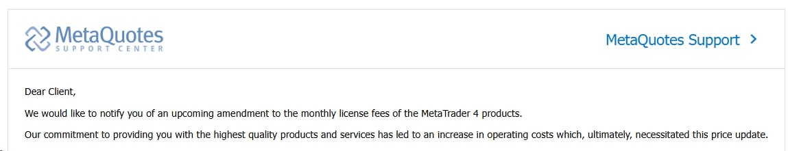 MetaTrader 价格将上涨_海马财经