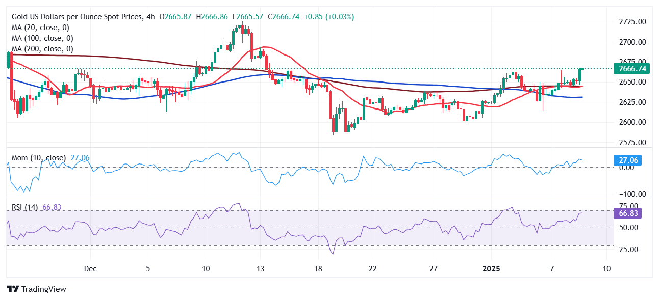 XAU/USD当前价格：$2,666.56_海马财经